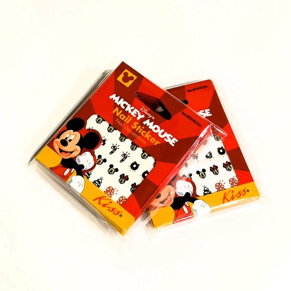 Christmas Mickey Minnie Mouse Nail Stickers Decals Disney Finger Decor 12 Sheets - Picture 4 of 4